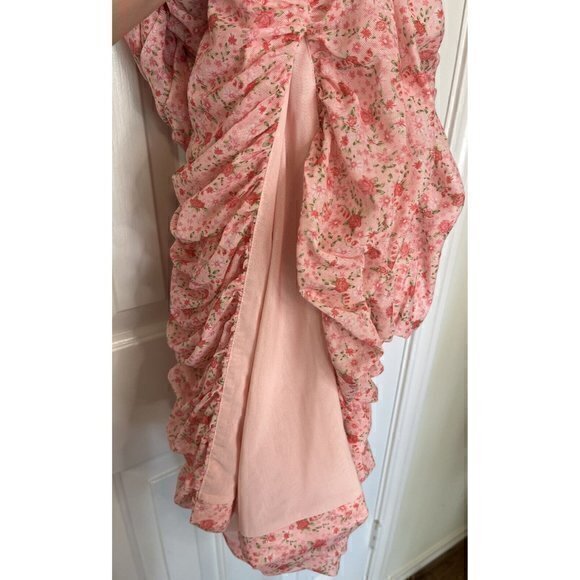 NWT Likely TASH DRESS Color: Roseshadow Mult, Pink, Floral/ One Shoulder Size 14 - Picture 7 of 16